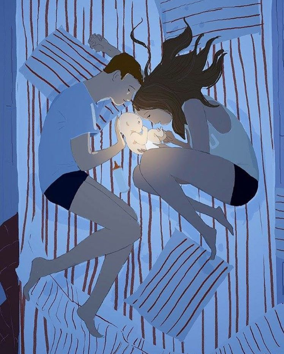 Bộ tranh: Hạnh phúc lớn lao hóa ra lại đến từ những điều thật giản đơn - Ảnh 25. Bộ tranh: Hạnh phúc lớn lao hóa ra lại đến từ những điều thật giản đơn - Ảnh 25.