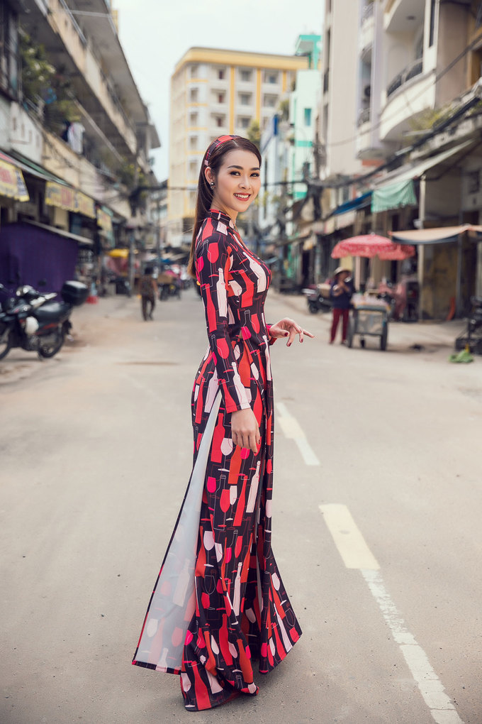 Áo dài Cô ba Sài Gòn thành hot trend đón Tết Nguyên đán
