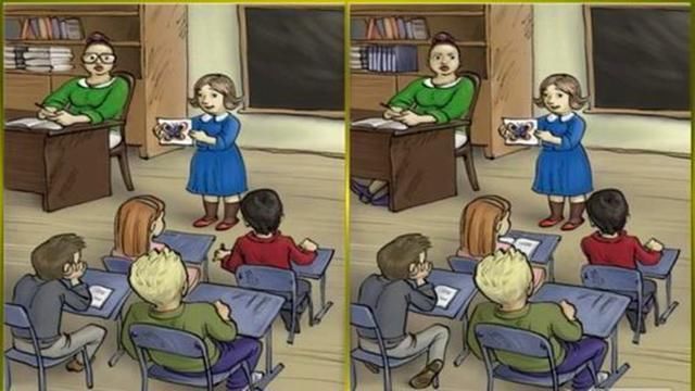 Trắc nghiệm: Bạn tìm ra bao nhiêu điểm khác nhau giữa 2 hình ảnh này?