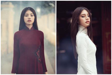 Jolie Nguyễn cuốn hút trong trang phục truyền thống