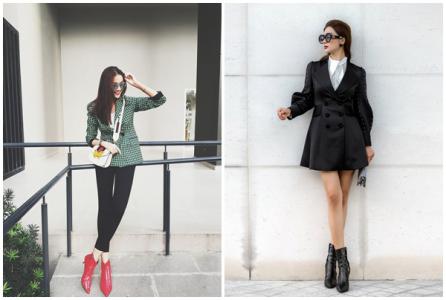 Sao Việt khoe street style hợp mốt ngày đầu năm