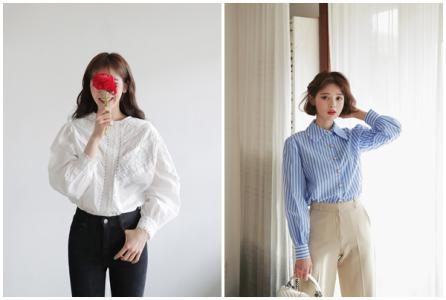 Áo tay bồng cho cô nàng bánh bèo