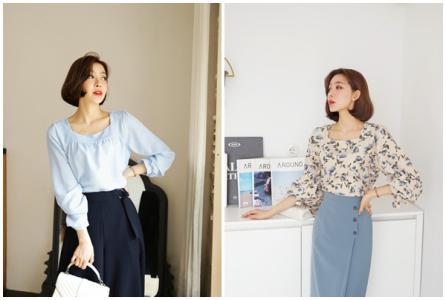 Sơ mi cổ vuông – Item mới cho hè nữ tính