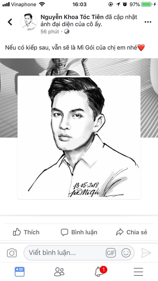 Sao Việt bàng hoàng tin stylist Mì Gói qua đời ở tuổi 27