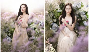 Hoa hậu Nguyễn Diệu Linh dịu dàng và thanh thoát