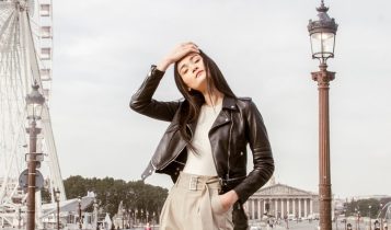 Thùy Trang dạo bước trên đường phố Paris