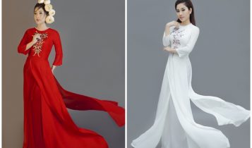 Tố My khoe nhan sắc dịu dàng trong tà áo dài