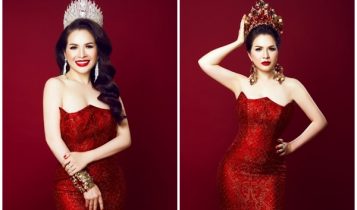 Hoa hậu Lê Thanh Thúy khoe nhan sắc vạn người mê sau hai năm đăng quang