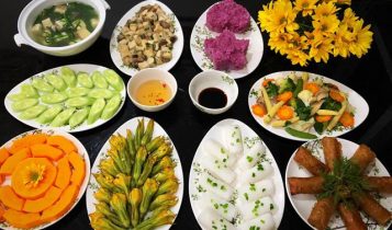 Món ngon hàng ngày: Gợi ý mâm cỗ chay cúng Rằm tháng 7 vừa ngon lại đẹp mắt