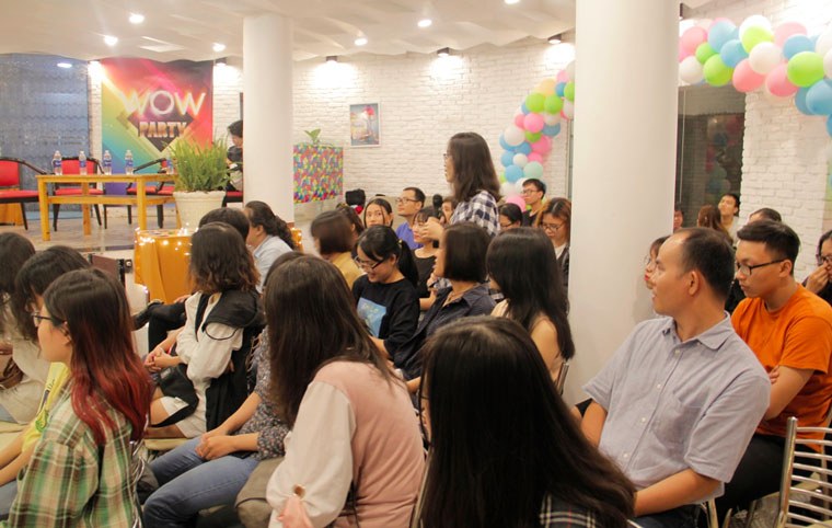 Sine thường xuyên tổ chức các chương trình offline chia sẻ về ngành giải trí.