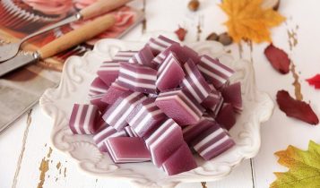 Thực đơn hàng ngày: Bánh khoai lang tím đẹp mắt