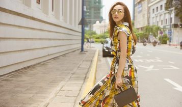 Ngân Khánh sang trọng và đẳng cấp với toàn hàng hiệu