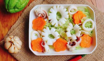 Thực đơn hàng ngày: Mực xào thích hợp cho bữa cơm gia đình