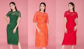 Thủy Anh trẻ trung trong BST mới của NTK Đức Vincie