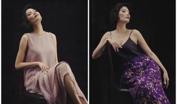 Vũ Cẩm Nhung gợi cảm trong trang phục của Li Lam