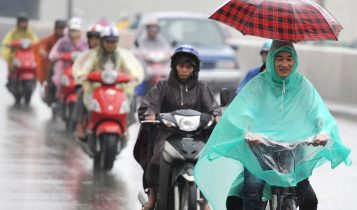 Miền Bắc có mưa nên cảm giác rét càng đậm