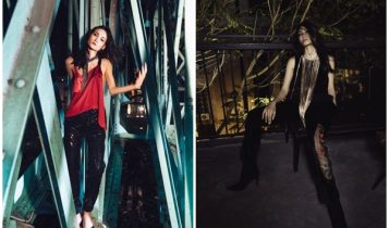 Thùy Trang làm mẫu trong trang phục của NTK Jenny Kim