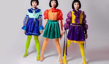 Các mẫu nhí diện đồ đầy màu sắc bắt mắt giới thiệu cho chương trình 