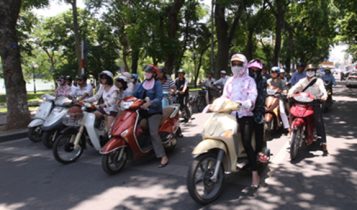 Thời tiết miền Bắc ngày ấm nóng, đêm rét