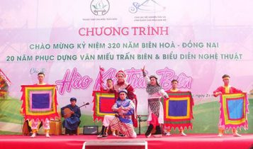 Hưởng ứng kỷ niệm 320 năm Biên Hòa – Đồng Nai có nhiều hoạt động nghệ thuật được diễn ra