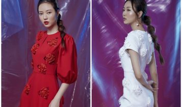 Gợi ý trang phục đi tiệc để tỏa sáng với mẫu váy họa tiết 3D