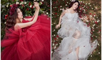 Á hậu Yan My quyến rũ khoe sắc trước khi lên đường dự 