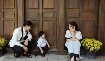 Ngọc Lan – Thanh Bình hạnh phúc bên con trai cưng