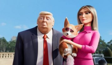 Tạo hình Tổng thống Mỹ Donald Trump trong phim hoạt hình 