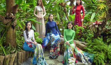 Thái Tuấn vừa ra mắt BST áo dài 