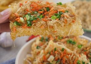 Thực đơn hàng nay: Cơm cháy chà bông