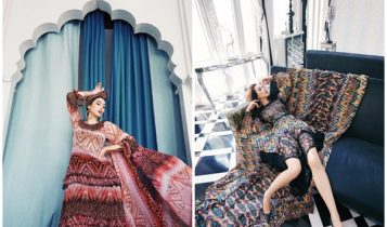 Trương Kiều Diễm biến hóa với khăn turban