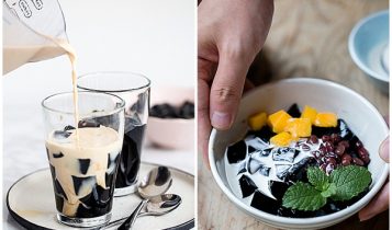 Thực đơn hàng ngày: Giải khát bằng thạch sương sáo trà sữa