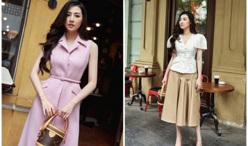 Á hậu Dương Tú Anh nổi bật trên phố sau thời gian ở ẩn sinh con