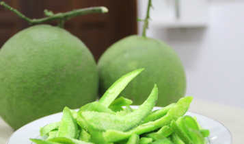 Tẩy da chết body từ vỏ bưởi