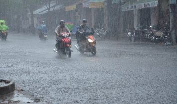 Thời tiết hôm nay có mưa vừa và to ở nhiều nơi