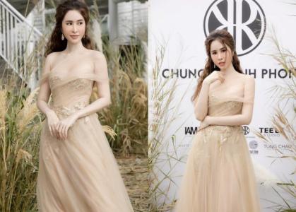 Hoa hậu Princess Ngọc Hân đọ dáng cùng Hoa hậu Thu Hoài