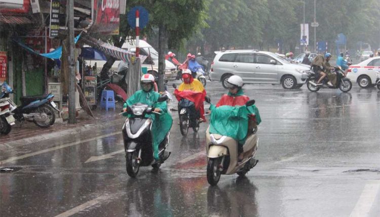 Thời tiết các tỉnh Tây Nguyên và Nam Bộ có mưa vừa, mưa to