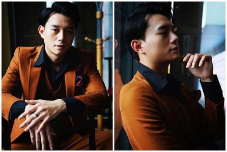 Diễn viên Anh Dũng diện vest lịch lãm thời thượng