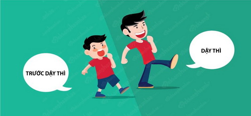 Thay đổi bước ngoặt khi trẻ dậy thì