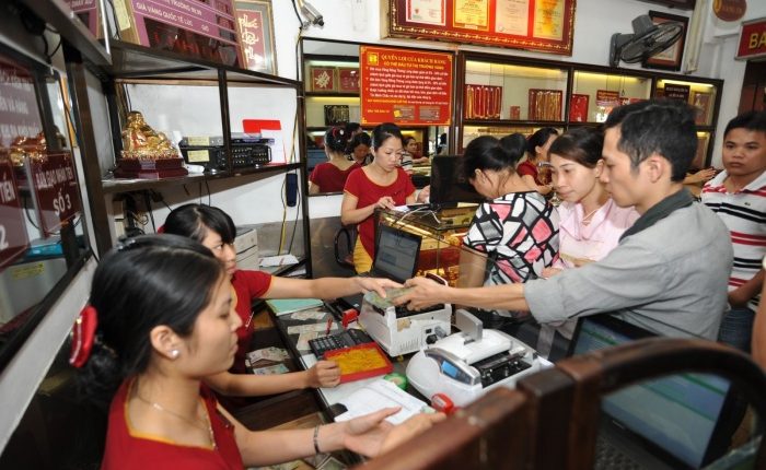 Giá vàng hôm nay giảm mạnh
