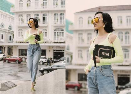 Diệu Nhi khoe phong cách thời trang ấn tượng