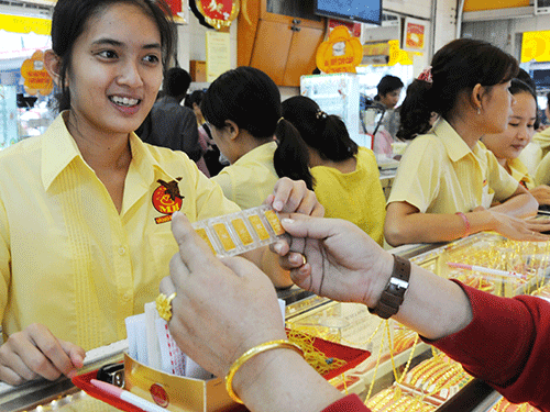 Giá vàng hôm nay chao đảo sau cú tụt giảm