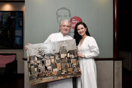 MC Huyền Châu gặp gỡ bếp trưởng sao Michelin tại Press Club, Hà Nội