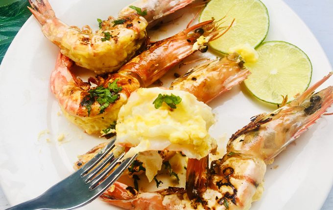 Thực đơn hàng ngày: Tôm nướng phô mai