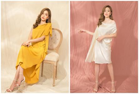 Á hậu Phương Nga tươi trẻ trong loạt thiết kế của Adrian Anh Tuấn