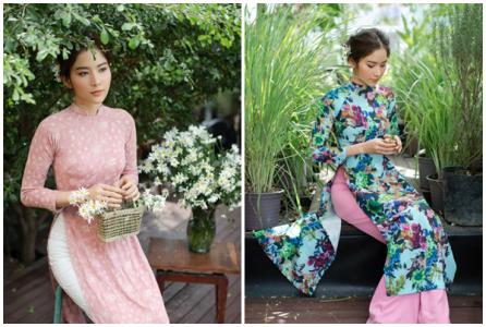Nam Anh dịu dàng, mộc mạc với áo dài của NTK An Nhiên