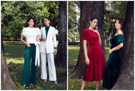 Gợi ý mẫu đầm lấy cảm hứng từ cây Holly