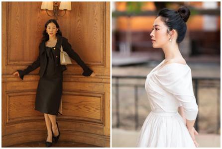 Mai Thanh Hà dịu dàng xuống phố