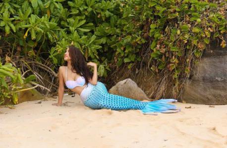 Thanh Vân Hugo biến hóa thành nàng tiên cá xinh đẹp