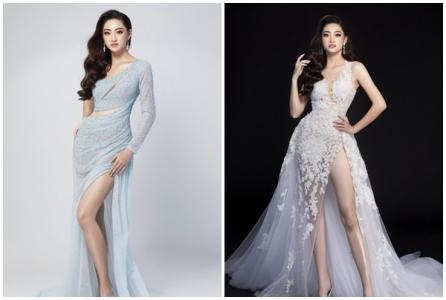 Lương Thùy Linh khoe đôi chân dài miên man với váy xẻ cao